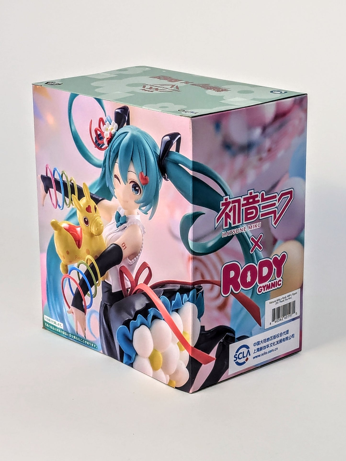 Vocaloid AMP+ Figure HATSUNE MIKU x RODY Thank You