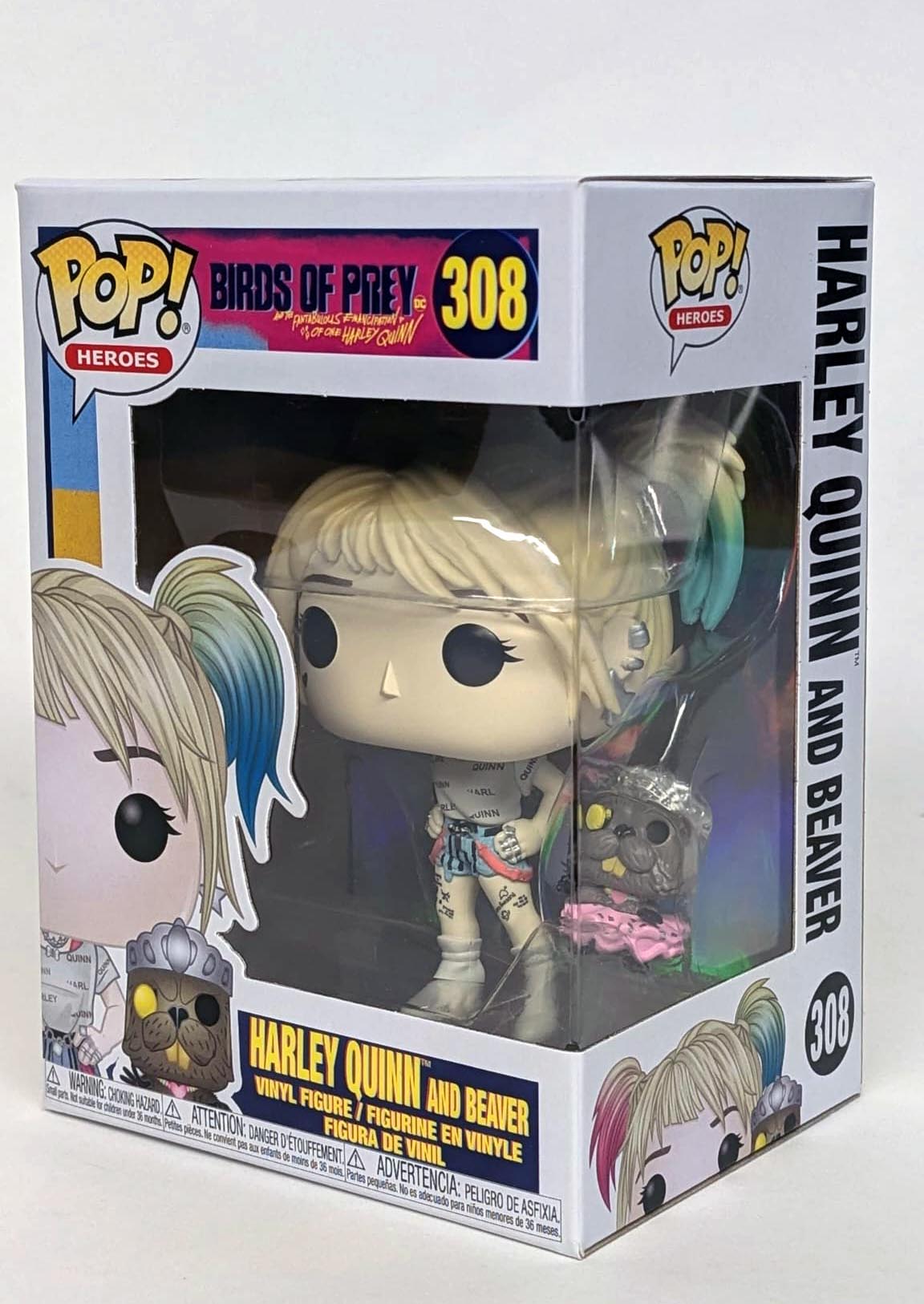 Birds of Prey - POP! HARLEY QUINN and Beaver #308