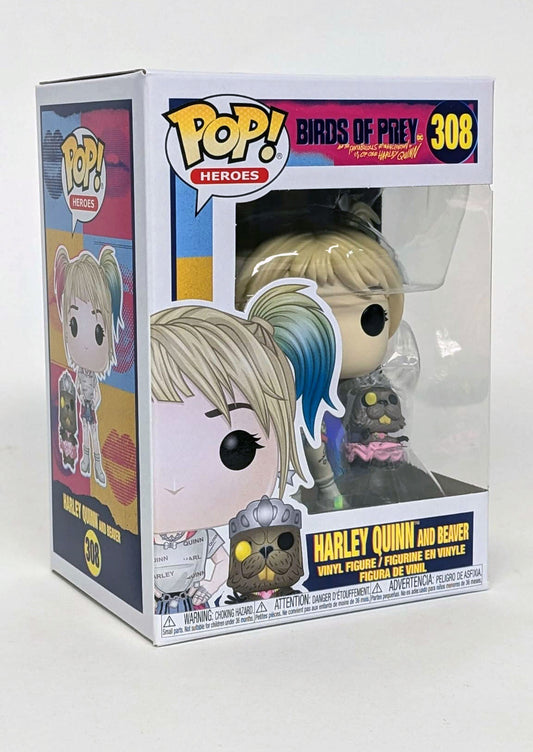 Birds of Prey - POP! HARLEY QUINN and Beaver #308