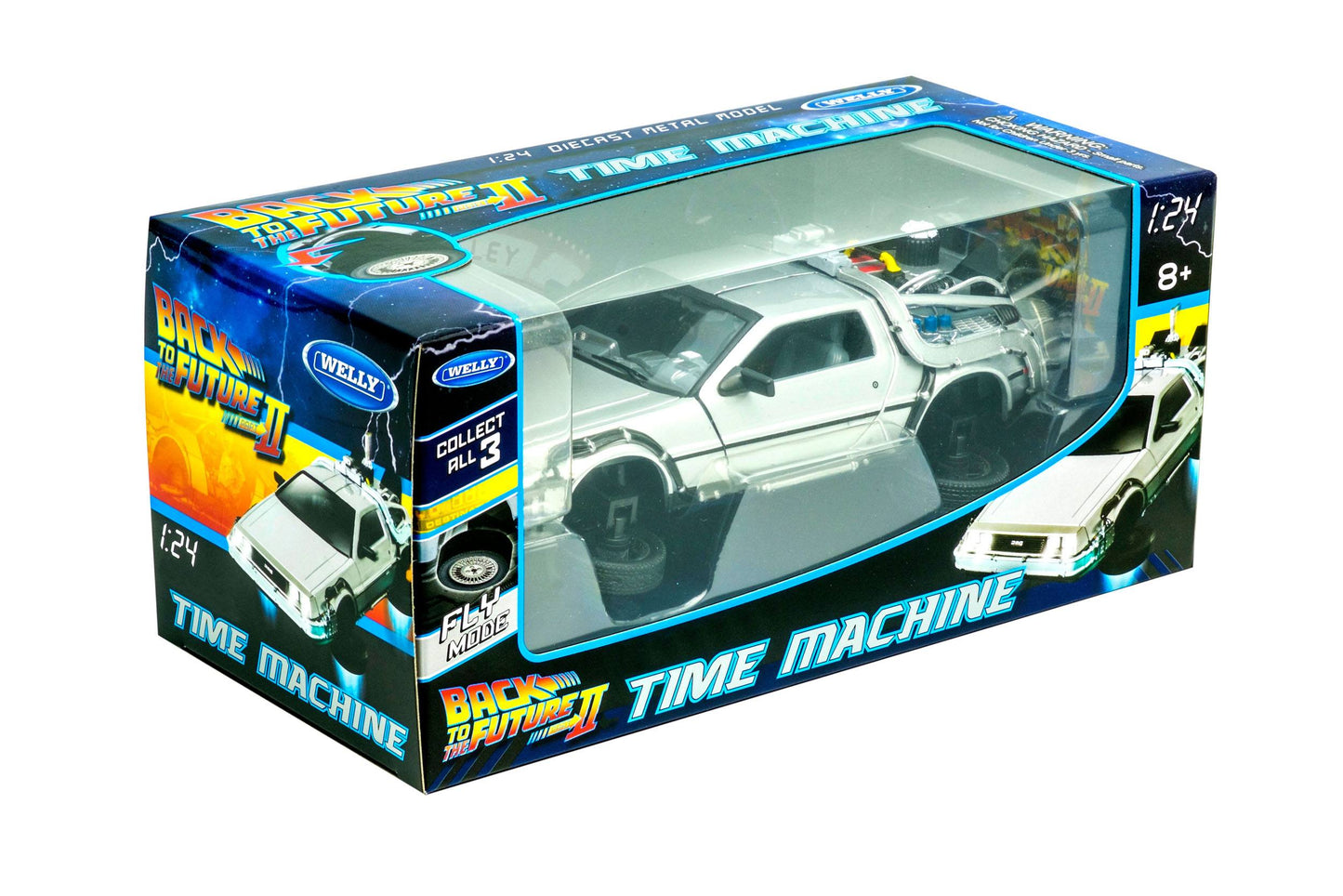 Back To The Future II - DeLorean Time Machine Fly Wheel 1/24