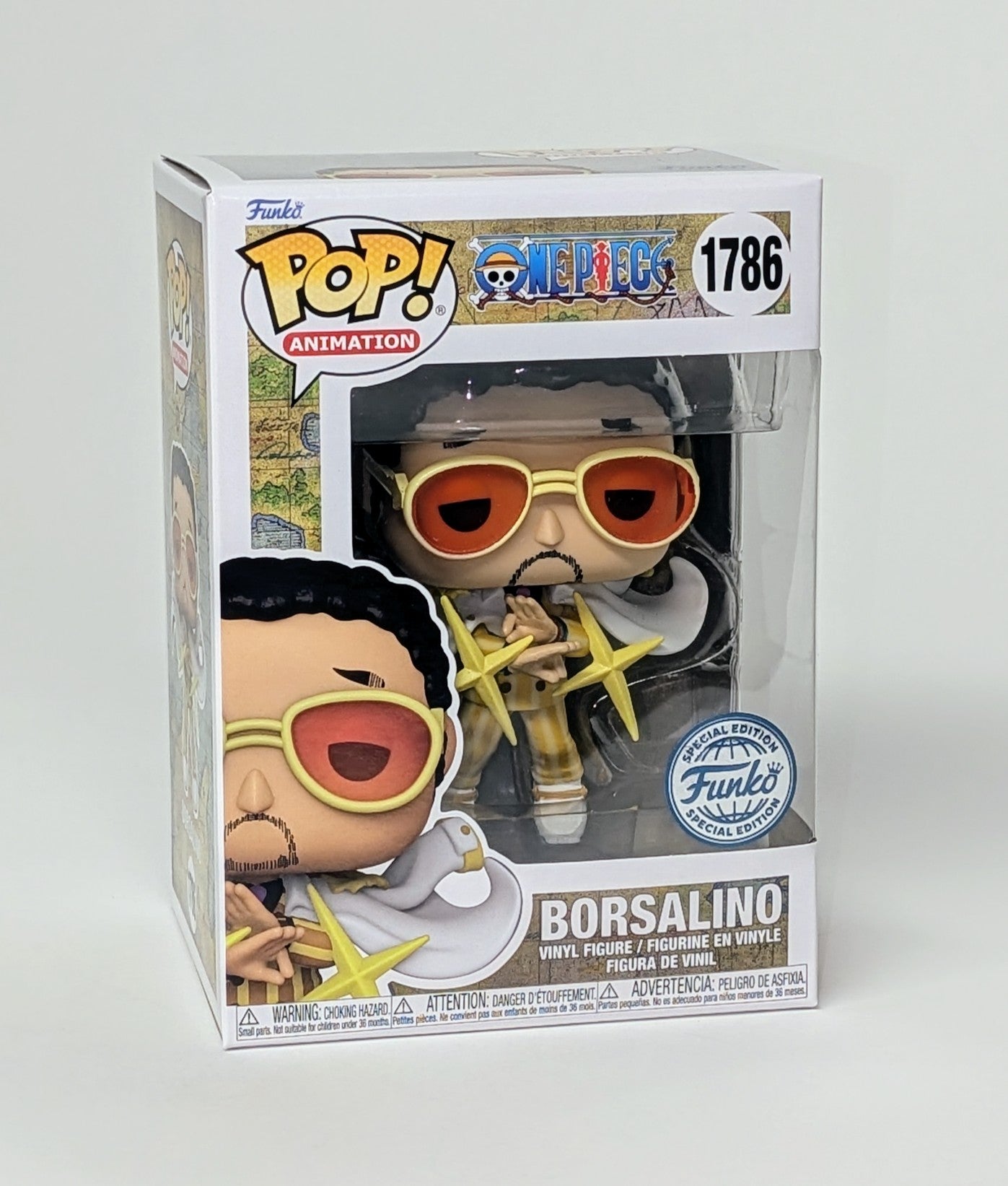 ONE PIECE - POP! BORSALINO Exclusive #1786