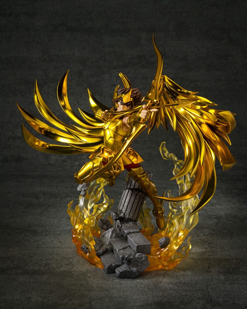 Saint Seiya FiguartsZero Metallic Touch Statue Sagitarius Seiya