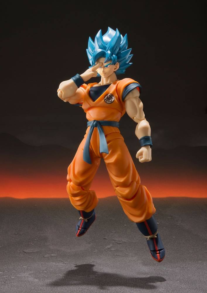 Dragon Ball - S.H. Figuarts Action Figure S. Saiyan God SON GOKU