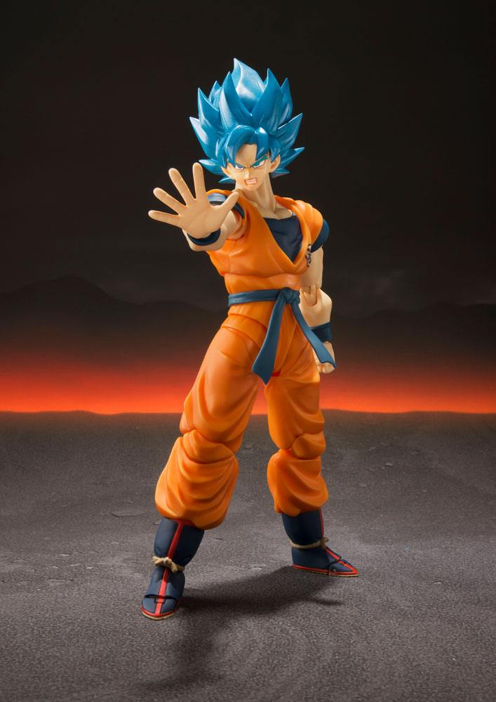 Dragon Ball - S.H. Figuarts Action Figure S. Saiyan God SON GOKU