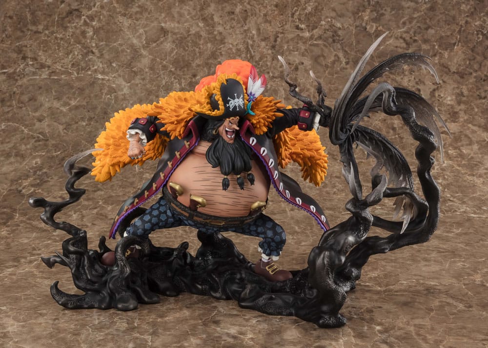 ONE PIECE - FiguartsZero Figure BLACKBEARD MARSHALL D. TEACH BLACK VORTEX