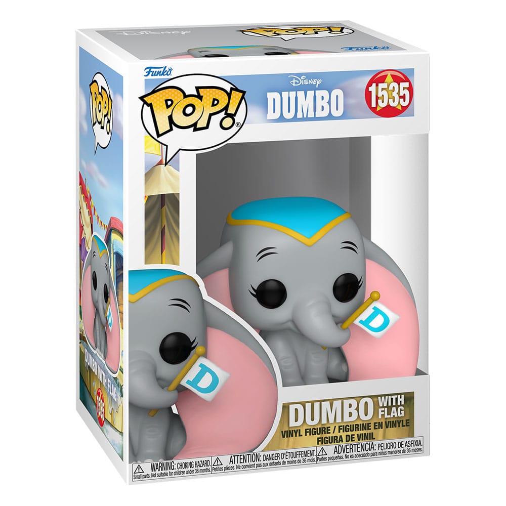 Disney DUMBO WITH FLAG POP! #1535