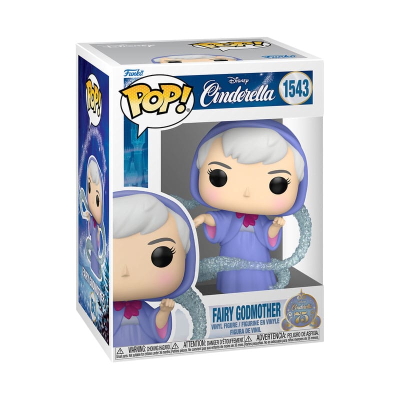 Disney - Cinderella 75th Anniv. POP! FAIRY GODMOTHER #1543