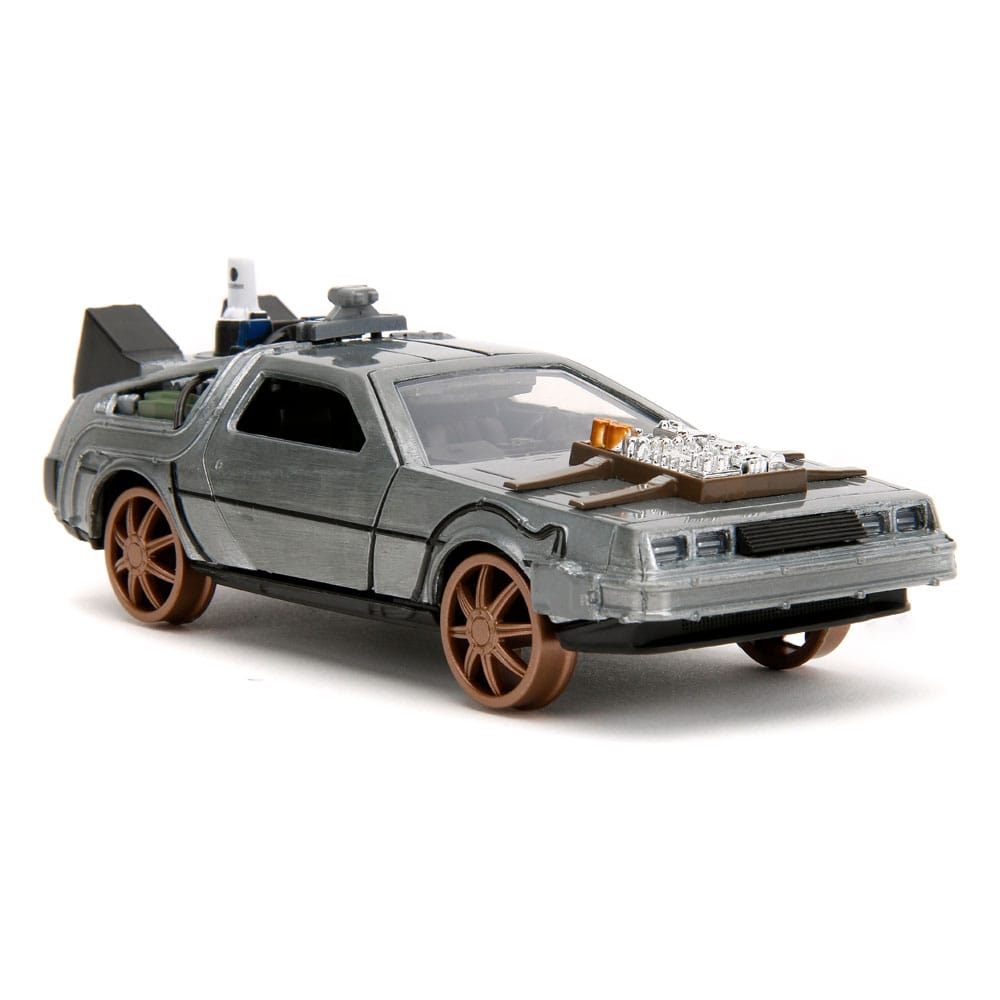 Back To The Future III DeLorean Time Machine Railroad Wheels 1/32