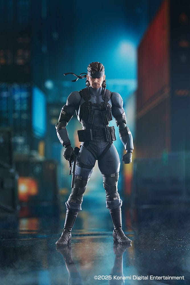 Metal Gear Solid Figma Action Figure SOLID SNAKE MGS2