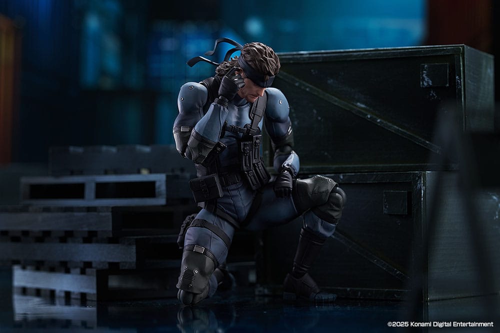 Metal Gear Solid Figma Action Figure SOLID SNAKE MGS2