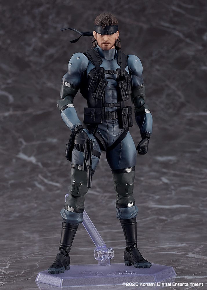 Metal Gear Solid Figma Action Figure SOLID SNAKE MGS2