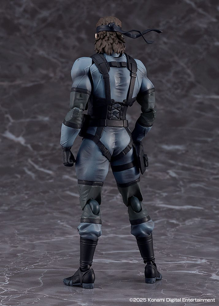 Metal Gear Solid Figma Action Figure SOLID SNAKE MGS2