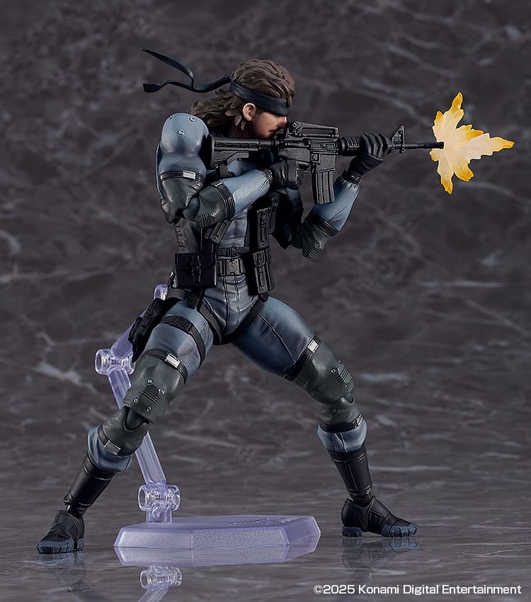 Metal Gear Solid Figma Action Figure SOLID SNAKE MGS2