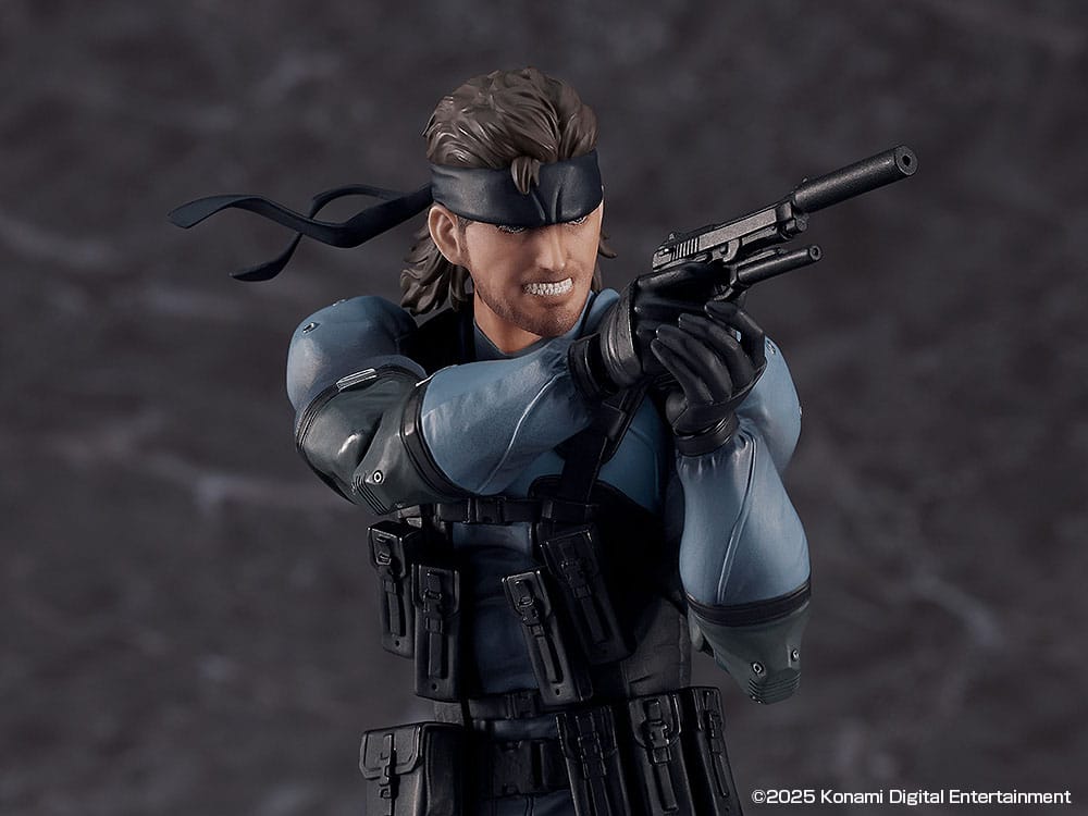 Metal Gear Solid Figma Action Figure SOLID SNAKE MGS2