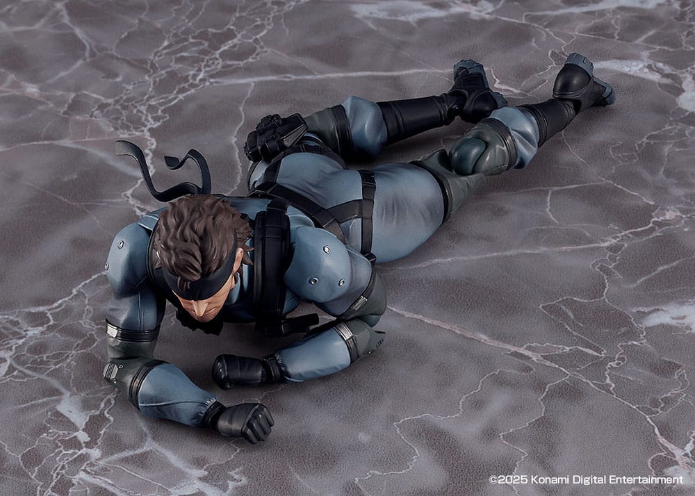 Metal Gear Solid Figma Action Figure SOLID SNAKE MGS2