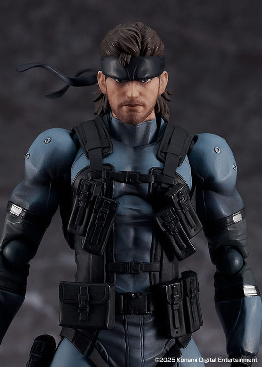 Metal Gear Solid Figma Action Figure SOLID SNAKE MGS2