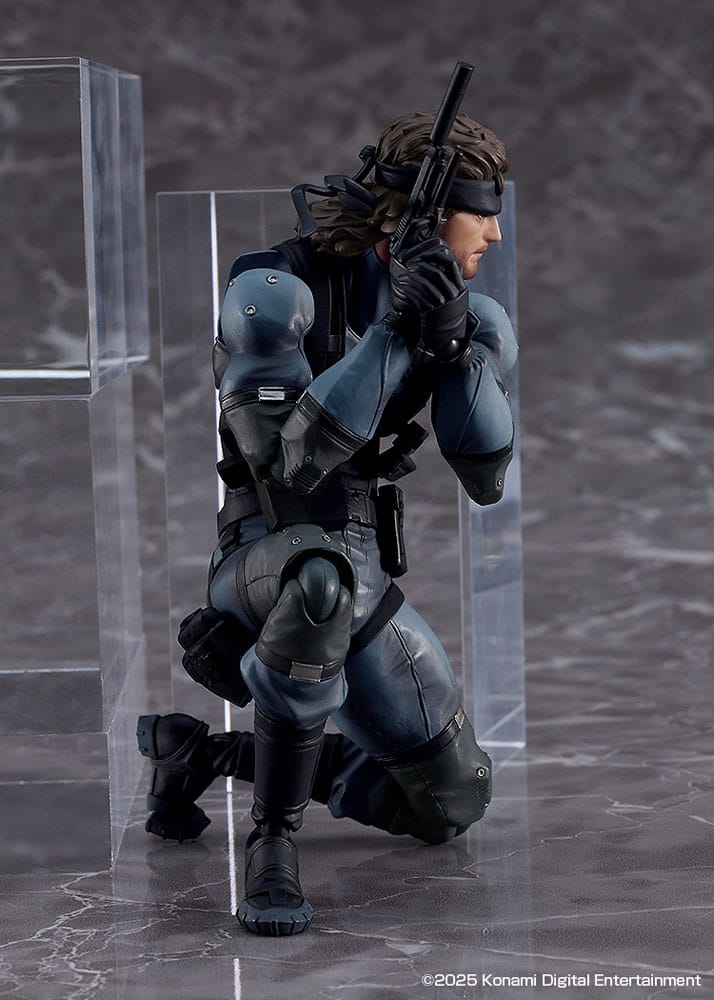 Metal Gear Solid Figma Action Figure SOLID SNAKE MGS2