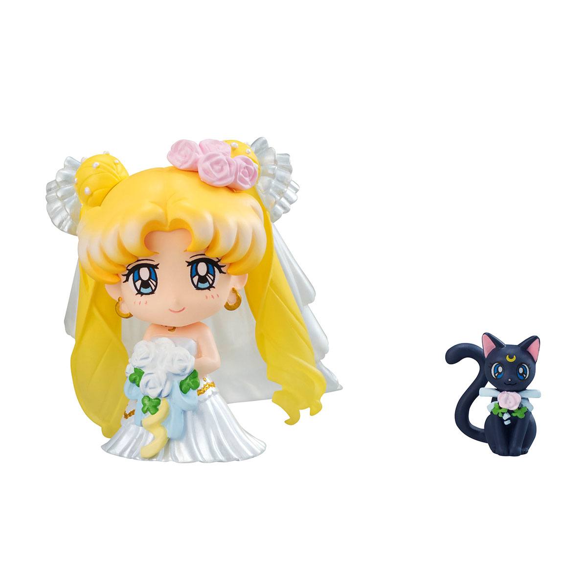 Sailor Moon - Petit Chara Mini Figure Set Happy Wedding 6 cm