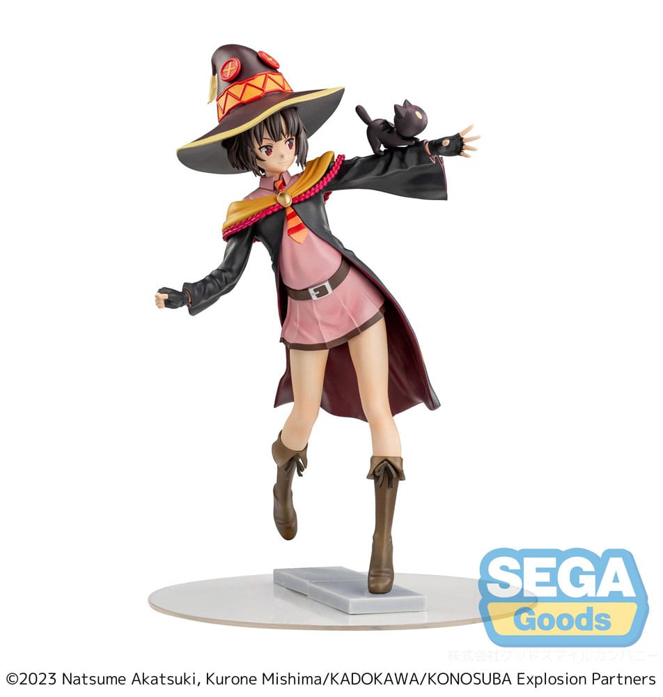 Konosuba - Luminasta Statue MEGUMIN with Chomusuke