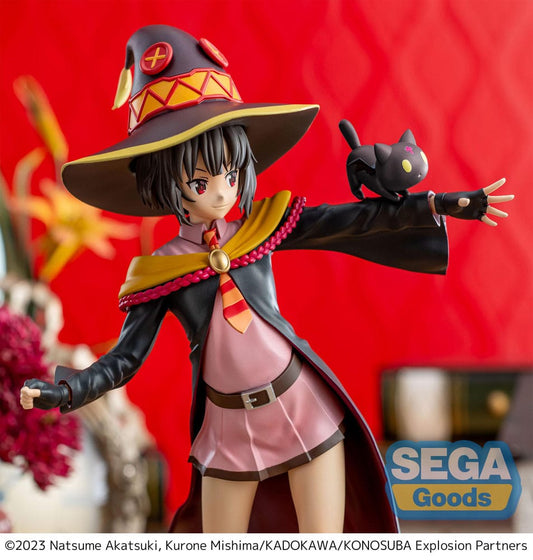 Konosuba - Luminasta Statue MEGUMIN with Chomusuke