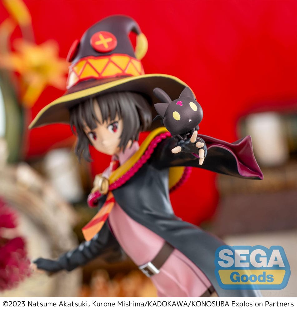 Konosuba - Luminasta Statue MEGUMIN with Chomusuke