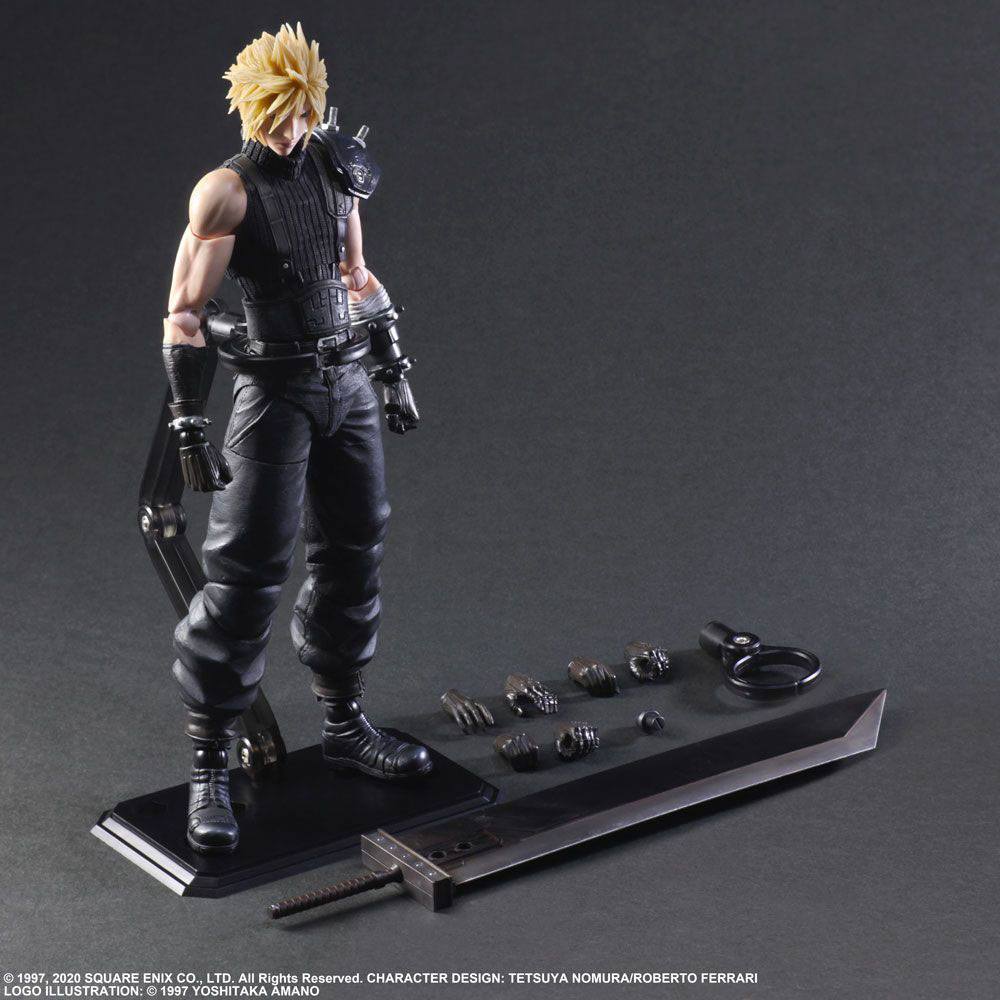 Final Fantasy VII - Play Arts Kai Figure CLOUD STRIFE Ver.2